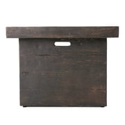 Tabitha Brown Magnesium Oxide Square Gas Fire Pit