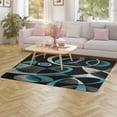 thumbnail image 4 of Modern Abstract Area Rugs Carpet Suitable for Living Room Kitchen Bedroom Laundry Room Home Decorations, 4 of 8