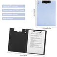 thumbnail image 4 of SKYDUE Clipboards with Pen Compartment for Office, School, Hospital Supplies, Nursing Clipboards for Document File Organization and Business Supplies, Blue, 4 of 5