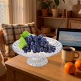 thumbnail image 4 of Plastic Serving Trays,Transparent Petal Shaped Plastic Serving Platter with Base,Clear Flower Shape Fruit Pedestal Dish,Reusable Clear Pedestal Candy Dessert Tray,Decorative Fruit Pedestal Plate, 4 of 4