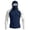 Royal Blue, variant on Men's UPF 50 Sun Hoodie Long Sleeve Hooded Fishing Shirt Solid Pullover Cooling Ice Silk Breathable Quick-Dry Moisture Wicking 4-Way Stretch for Commute Fishing Hiking Mint Green M