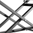 thumbnail image 3 of Single 24 inch Scissors Lift Keyboard and Mouse Riser, Height Adjustable Standing Desk Converter for Ergonomic Sit Stand Workstations，suitable to hold large/small items (24inch, Black), 3 of 8