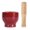 thumbnail image 1 of Mortar and Pestle Set Home Ceramic Garlic Pounding Bowl Kitchen Tools, 1 of 6