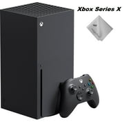 Angle View: TEC Newest Microsoft- Xbox -Series- -X- Gaming Console - 1TB SSD Black X Version with Disc Drive