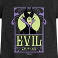 thumbnail image 3 of Disney Villains - Evil Maleficent - Toddler & Youth Girls Short Sleeve Graphic T-Shirt, 3 of 5