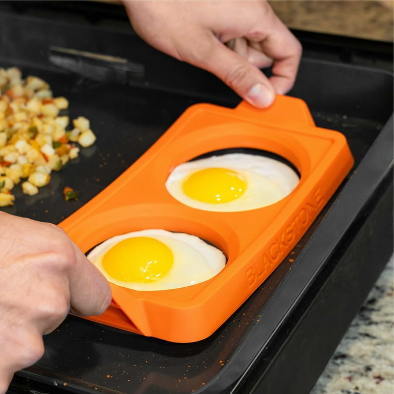 Blackstone Silicone Circle Egg and Square Omelet Ring Set in