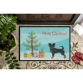 thumbnail image 2 of Black and Tan Chion Christmas Tree Door Mat, 2 of 4