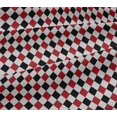 thumbnail image 4 of oneOone Cotton Jersey White Fabric Argyle Check Quilting Supplies Print Sewing Fabric By The Yard 58 Inch Wide, 4 of 4