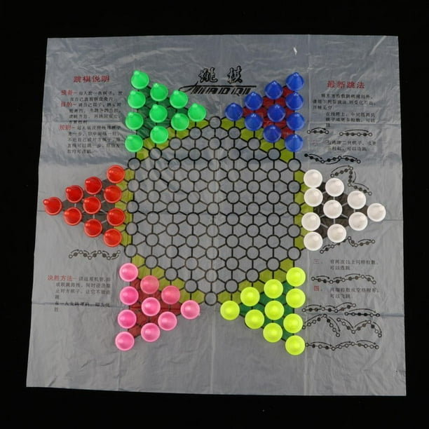 Juego de estrategia Clásico CUTICAT Damas Chinas Juego de mesa tradicional