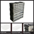 thumbnail image 3 of Stalwart 39-Drawer Small Part Organizer - Desktop or Wall-Mountable, Black, 3 of 11