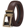 thumbnail image 4 of Cinturón de cuero para hombre con hebilla hueca de 3,1 cm, cinturón con hebilla automática, sencillo, de dos capas, de piel de vaca, de comercio exterior, 4 of 6