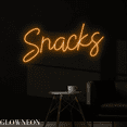 thumbnail image 3 of Glowneon Snacks Neon Sign, Snacks Led Sign, Grocery Store Wall Decor, 3 of 4