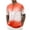 Orange, variant on Tie Dye Print Short Sleeve T Shirt Birdseye Breathable Comfort Casual Tee for Daily Wear Mod Bod Tops Tall Mens Shirt Spandex Shirts for Men Shirts Heart Shirt T Shirts Pack Mens