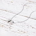 thumbnail image 7 of Silver Personalized Couple's Long Distane State Best Friend Pendant BFF Necklace Eternity Cube Stainless Steel Jewelry Engraving Gift for Girlfriend with Free Gift Box and Ships Next Day!, 7 of 7