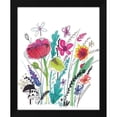 thumbnail image 2 of Larisa Hernandez 12x14 Black Modern Wood Framed Wall Art Titled - Free Floral III, 2 of 6