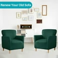 thumbnail image 5 of TOPCHANCES 1-Piece Stretch Sofa Cover Single Armchair Slipcover Couch Protector,Dark Green, 5 of 5
