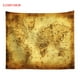 thumbnail image 1 of Ganfancp Vintage World Map Wall Tapestries Hippie Tapiz Colcha Yoga Mat New Ofertas Del Día Liquidación 1X Tapiz, 1 of 2