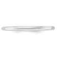thumbnail image 3 of Primal Gold 14 Karat White Gold 2mm Standard Comfort Fit Band Size 8, 3 of 5