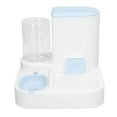 thumbnail image 2 of Pets Automatic Feeder Waterer Set Multifunction 2 In 1 One Piece Large Capacity Cat Waterer Feeder For Indoor, 2 of 8
