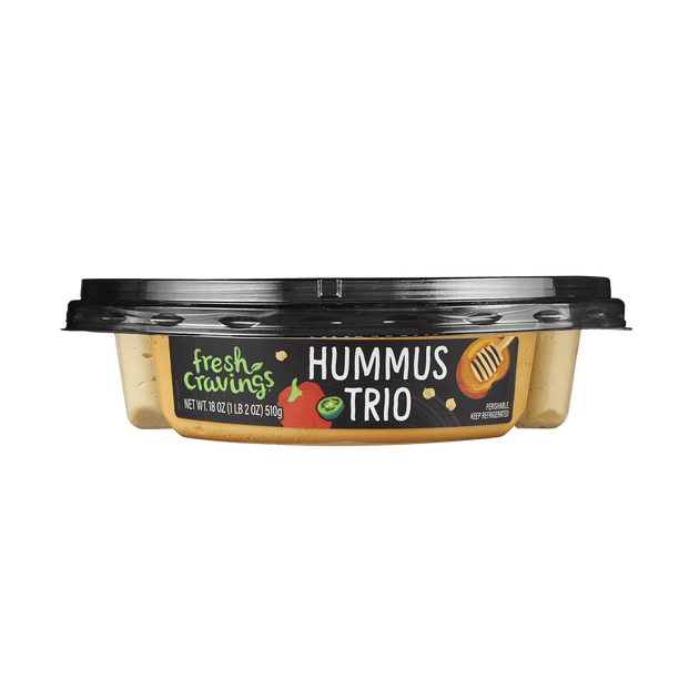 Fresh Cravings Hummus Trio for Breakroom Kitchen - Walmart