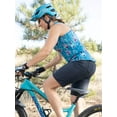 thumbnail image 6 of Terry Bike Shorts Women Padded 10.75" Long Fixie Bike Shorts for Women Cycling, Relaxed Fit MTB Mountain Bike Shorts, 6 of 7