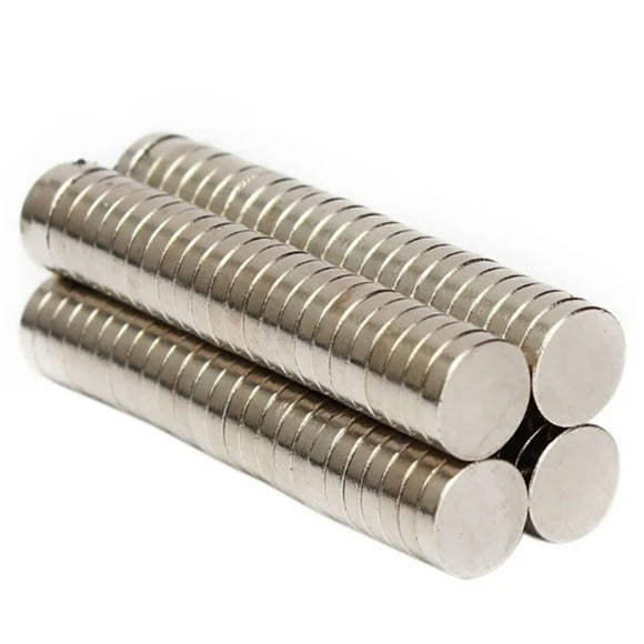 Fall Decorations 100Pcs 8x2mm Strong Disc Magnets With Double Adhesive Powerful Rare Earth Magnets Perfect For Fridge DIY Building Scientific Craft And