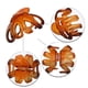 thumbnail image 4 of 4 Uds Clip de pulpo de agarre grande pinza de pelo de araña pinzas de pelo de mandíbula de pulpo para cabello grueso, 4 of 8