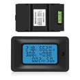 thumbnail image 3 of Graflsoa multi-Mètre Compact LCD pour Usage Domestique - Affichage de la Tension, Courant, Puissance, Énergie, Fréquence - Modèles 20A/100A - 110-250VAC - Design Léger et Portable, 3 of 6