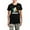 With Gray Camo Pant, variant on - Irish Chicago Women's Dark Pajamas - Women's Short Sleeve Print T-Shirt and Pants Dark Cotton Pajama Set