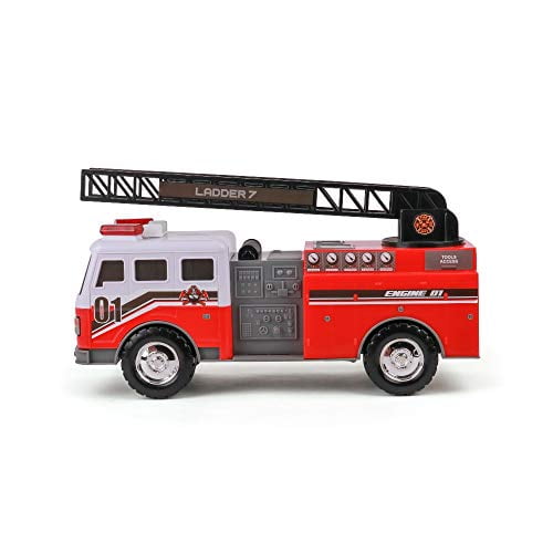 Motorized fire sales truck toy