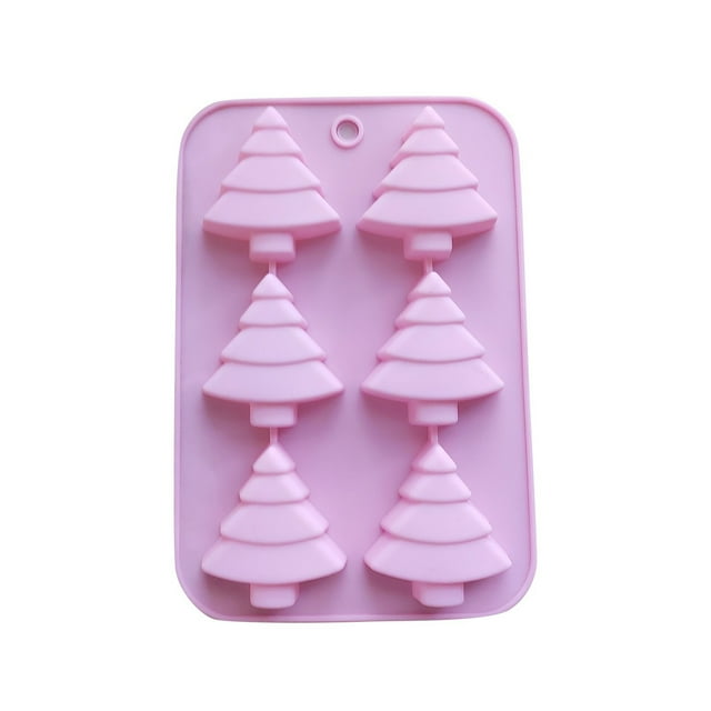 Christmas Candy Molds Silicone Christmas Tree Chocolate Baking Silicone, Cake Candy 1Pc Christmas Tree Silicone Mold Christmas Tree Mold Silicone Christmas Tree Candle Mold