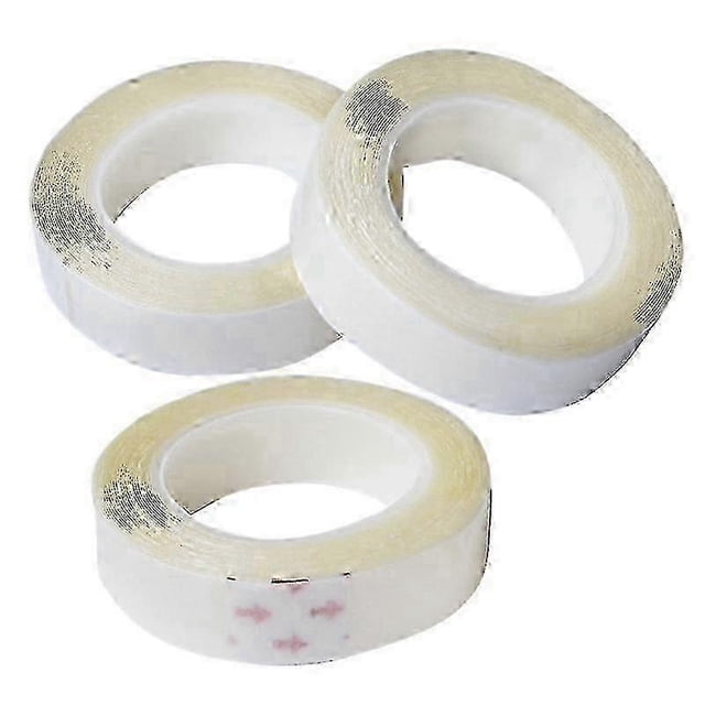 3Pcs Double Sided Adhesive Tape Waterproof for Lace Front Wigs, Toupees & Hair Extensions