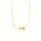 thumbnail image 1 of Collar Cadena Ligera Chapa Oro POLO RIVERA Dije CORAZON Letra A PR POLO RIVERA cadena ligera, 1 of 2