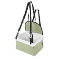 thumbnail image 1 of Transporteur pour Animaux, Transporteur Pratique en Polyester Réglable pour Petits Animaux Beige, Vert, 1 of 8