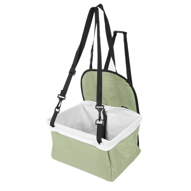 Pet Carrier, Practical Cat Carrier Polyester Adjustable For Small Pets Beige,Green