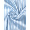 thumbnail image 5 of INSPIRE CHIC Women's Loungewear Sleepwear Button Down Shirt with Shorts Summer Pajama Sets XL Blue Green Stripe, 5 of 6