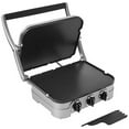 Cuisinart GR4N 5in1 Electric Panini Grill Press & Griddle, Silver