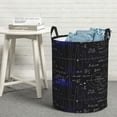 thumbnail image 5 of Goofa Mathematica Science Printed Circular Hamper,Laundry Basket with Handles,Storage Baskets Foldable,Large Capacity Laundry Hamper-Small, 5 of 8