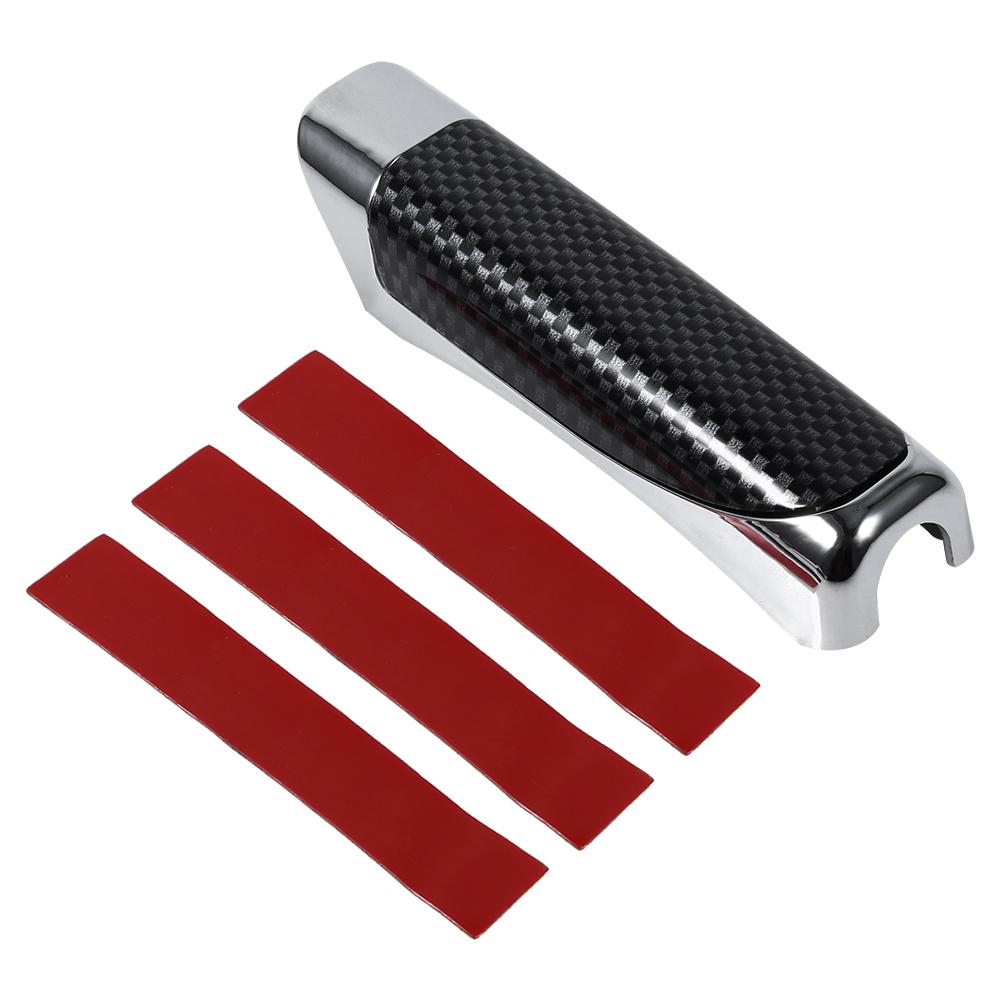 OTVIAP Brake Cover Carbon, Hand Brake Decoration Cover,Car Hand Brake