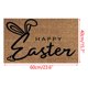 thumbnail image 3 of Teissuly Easter Doormat Easter Eggs Rabbit Entryway Front Porch Rugs Anti-skid Bottom Floor Indoor Outdoor Carpet for Home Patio Home Decor (40*60cm) Teissuly WER202401276328, 3 of 7