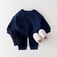 thumbnail image 4 of Conjuntos de ropa de otoño para niña, ropa de lana de invierno de Disney para bebé, conjunto de traje para bebé de Mickey Mouse, 4 of 4