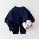 thumbnail image 4 of Conjuntos de ropa de otoño para niña, ropa de lana de invierno de Disney para bebé, conjunto de traje para bebé de Mickey Mouse, 4 of 4