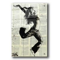 Epic Art 'Energy' by Loui Jover Acrylic Glass Wall Art, 24"x36"