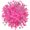 Pink, variant on Morttic Artificial Fake Flower 6 Bundles Home Greenery Shrubs Party Bushes Plants Wedding Decor Indoor Outside UV Resistant Hanging Planter Home Garden Decor (Red)