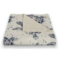 thumbnail image 3 of Creative Products Splatter Sea Turtle 50x60 Coral Fleece Blanket, 3 of 3