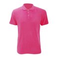 thumbnail image 1 of Anvil - Polo de manga corta liso para hombre/caballero Modelo Fashion Double (210 GSM) - Verano/ Vacaciones (Rosa azalea), 1 of 1