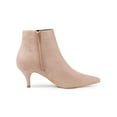 thumbnail image 4 of Unique Bargains Women's Pointed Toe Zip Stiletto Ankle Boots, 4 of 8