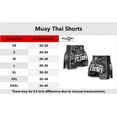 thumbnail image 2 of FLUORY Muay Thai Shorts MMA Fighting Boxeo Boxer Trunks Training Sports High Quality Kick Boxing Fitness Athletic Pants For Kids and Adult Norway Flag Printed, 2 of 6