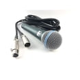 thumbnail image 1 of Micrófono Alámbrico XSS CM158B Cardioide Vocal Cable Canon-Hembra a Canon-Macho Gris, 1 of 3