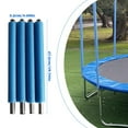 thumbnail image 2 of Liquidation! Poteaux de Remplacement pour Trampoline Accessoires de Trampoline avec Manchon en Mousse 4 Poteaux de Trampoline Anti-Collision Pièces de Trampoline Extérieur Bleu, 2 of 5